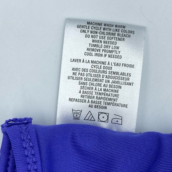 Spalding Purple Sports Bra - Picture 5 of 10